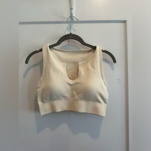 QQQ - Beige Crop top